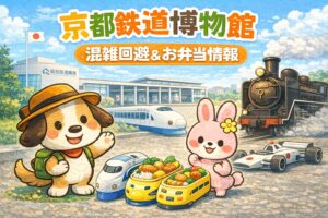京都鉄道博物館に行ったときのブログのアイキャッチ画像